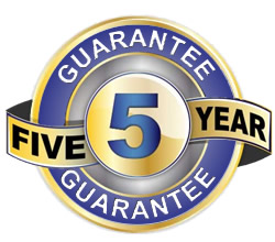 5 Year Guarantee